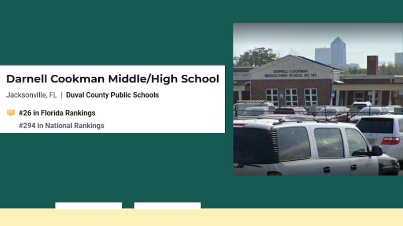Darnell Cookman Middle/High School, Jacksonville (No. 26 in the state, No. 294 nationally)