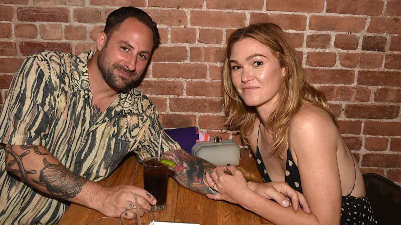 Julia Stiles and Preston Cook