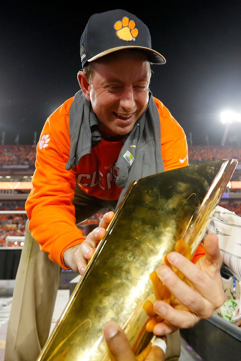 2017 CFP National Championship Clemson Tigers Alabama Crimson Tide