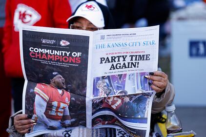 Chiefs' victory parade